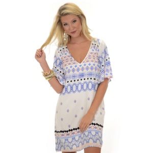 Cotton Tribal Print Dress